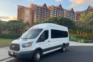 Group Transportation betwen Airport & Waikiki(up to 40 PPL)