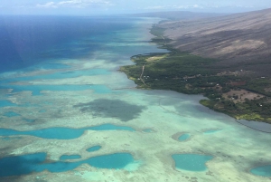 Excursão de helicóptero de 45 minutos pela floresta tropical de Hana e pela cratera de Haleakala