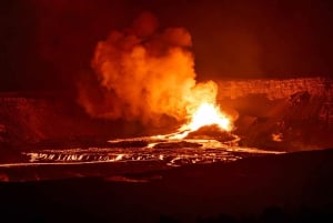 Hawaii: tour privato all-inclusive dei vulcani e delle cascate