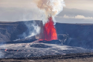 Hawaii: Alt inklusive privat tur til vulkaner og vandfald