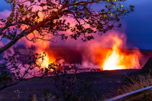 Hawaii: Alt inklusive privat tur til vulkaner og vandfald