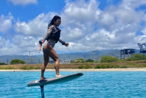 Hawaii: Electric Hydrofoil Surfing Group Lesson