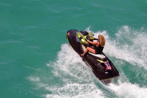 Hawaii Kai: Maunalua Bay Jet Ski Ride (vesiskootterilla ajelu)