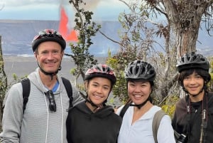 Havaijilla: Kansallispuisto: Volcanoesin kansallispuisto E-Bike vuokraus ja GPS Audio