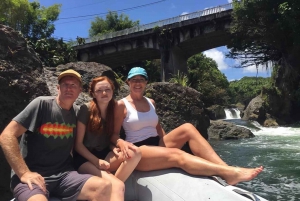 Hilo Bay: Myths & Legends Waterfall & Lagoon Raft Adventure