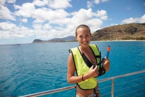 Honokohau: Kona Snorkeling e vela con bevande e snack