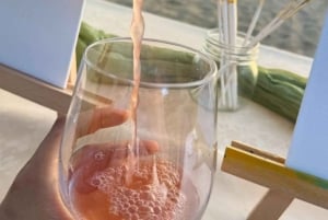 ホノルル：人里離れたビーチサイドで楽しむ贅沢なピクニックと絵画体験