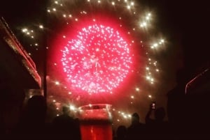 ホノルル金曜夜の花火クルーズ1時間（ドリンク付き