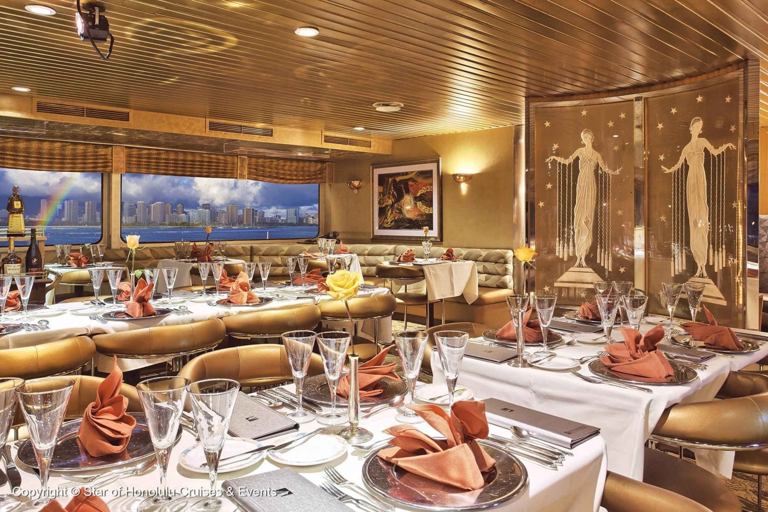 Honolulu: Nova Vijf Sterren Dinner Cruise bij zonsondergang met live jazz