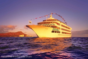 Honolulu: Nova Five Star Sunset Dinner Cruise z jazzem na żywo