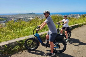 Honolulu : circuit en vélo électrique « Tantalus Lookout » (des montagnes à l'océan)