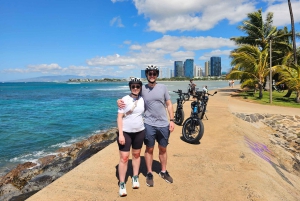 Honolulu : circuit en vélo électrique « Tantalus Lookout » (des montagnes à l'océan)
