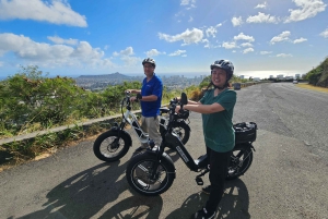 Honolulu : circuit en vélo électrique « Tantalus Lookout » (des montagnes à l'océan)