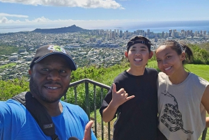 Honolulu : circuit en vélo électrique « Tantalus Lookout » (des montagnes à l'océan)