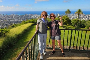 Honolulu: Wycieczka rowerowa E-Bike z punktu widokowego Tantalus (od gór do oceanu)