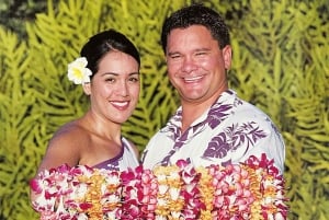Aéroport de Kahului : Accueil à l'arrivée : Maui Flower Lei