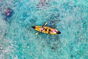 Kayak autoguidé dans la baie de Kailua et sur l'île de Popoia