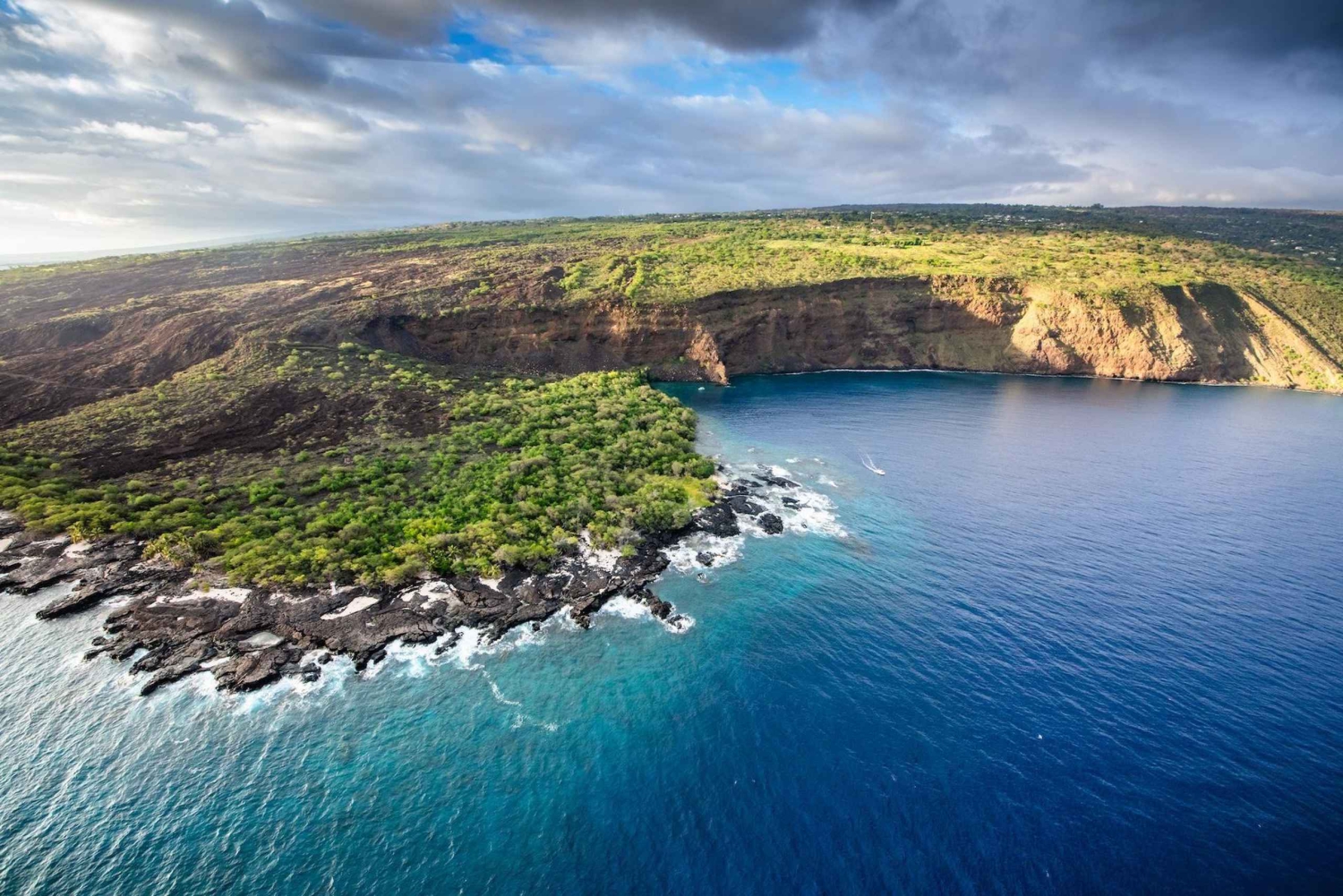 Kailua-Kona: Coastal Sights Aan/Uit Helikoptervlucht