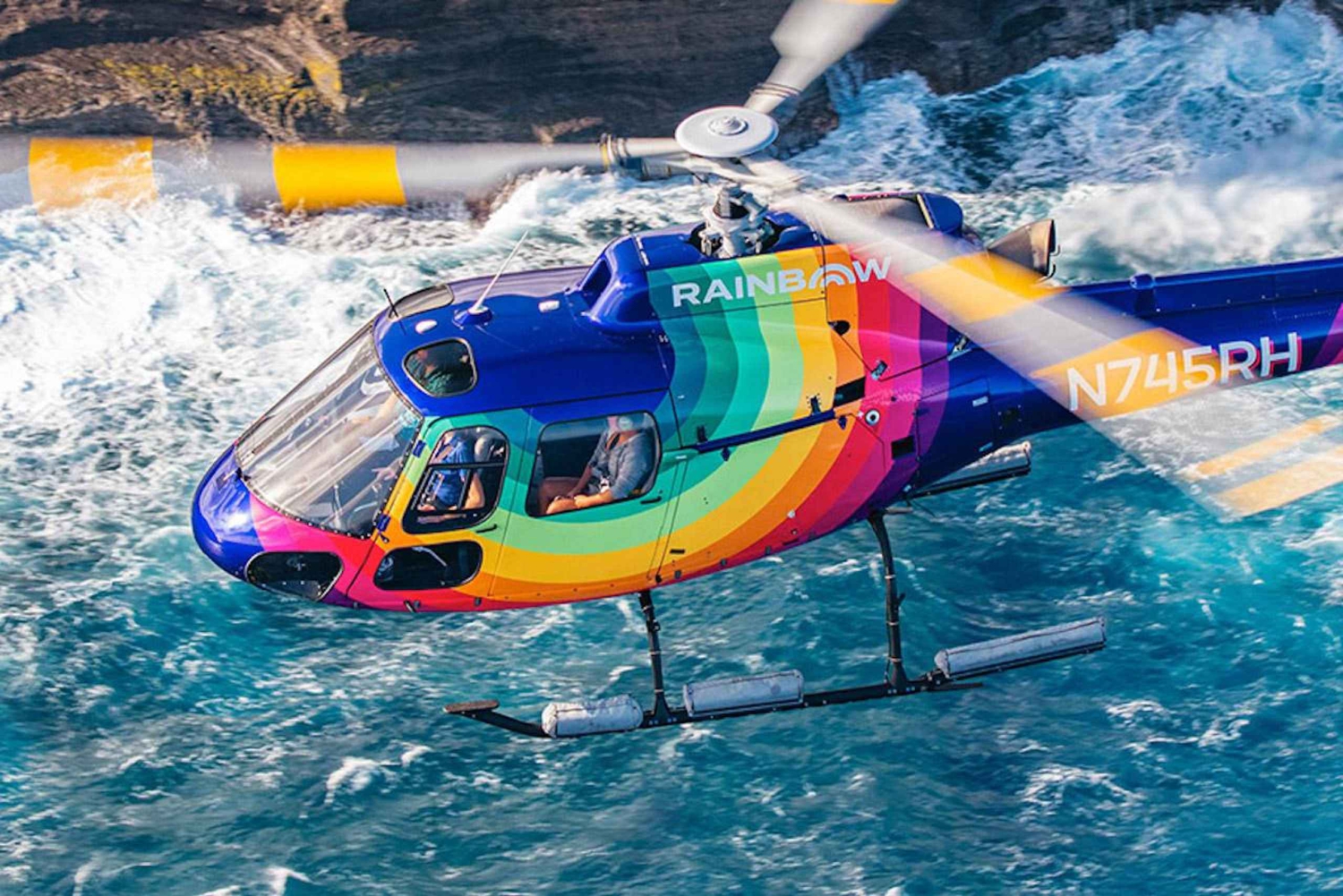 Kailua-Kona: Wycieczka helikopterem na wulkan Hualalai Doors On/Off