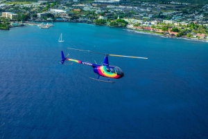 Kailua-Kona: Wycieczka helikopterem na wulkan Hualalai Doors On/Off