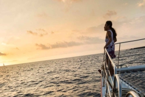 Kailua-Kona: Mantarochen-Schnorcheln und Sonnenuntergangs-Segelbootfahrt