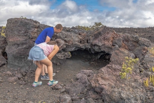 Kailua-Kona: Vulkaner, lavatunnel och svart sandstrand