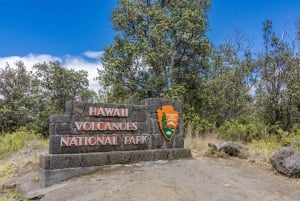 Kailua-Kona: Vulkaner, lavatunnel och svart sandstrand