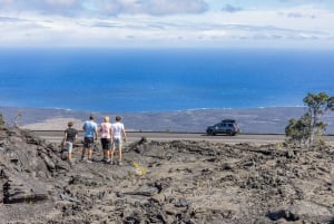 Kailua-Kona: Vulkaner, lavatunnel och svart sandstrand