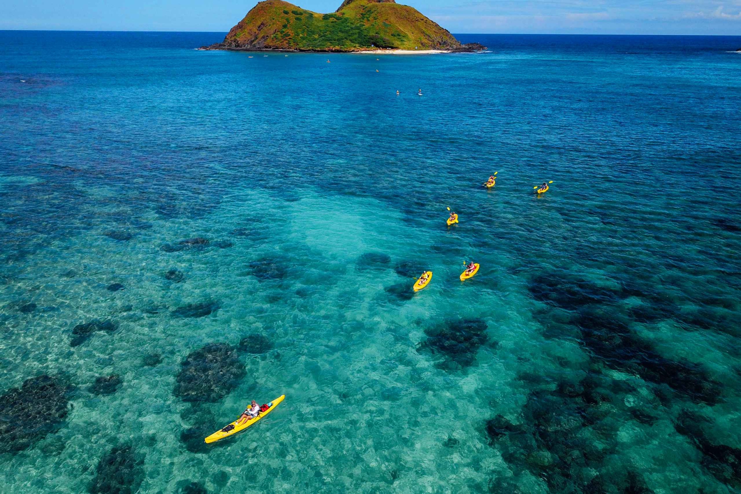 Kailua: Geführte Kajak- und Schnorcheltour zu den Mokulua-Inseln