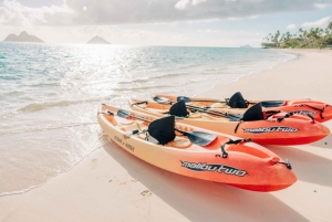 Kailua, Oahu: Excursión guiada en bicicleta eléctrica y kayak a las islas Mokulua