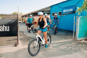 Kailua, Oahu: Excursión guiada en bicicleta eléctrica y kayak a las islas Mokulua