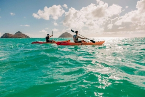 Kailua, Oahu: Excursión guiada en bicicleta eléctrica y kayak a las islas Mokulua