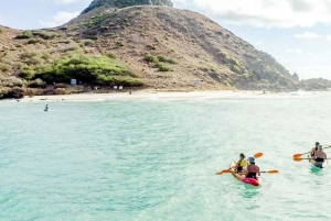 Kailua, Oahu: Excursión guiada en bicicleta eléctrica y kayak a las islas Mokulua