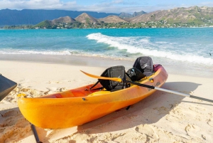 Kailua: Mokulua Islands Kayak Tour with Lunch and Shave Ice