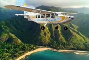 Kauai: excursão aérea pela costa de Na Pali, toda a ilha de Kauai