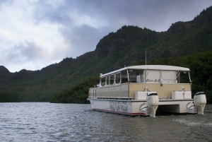 Kauai: Solnedgangscruise med katamaran
