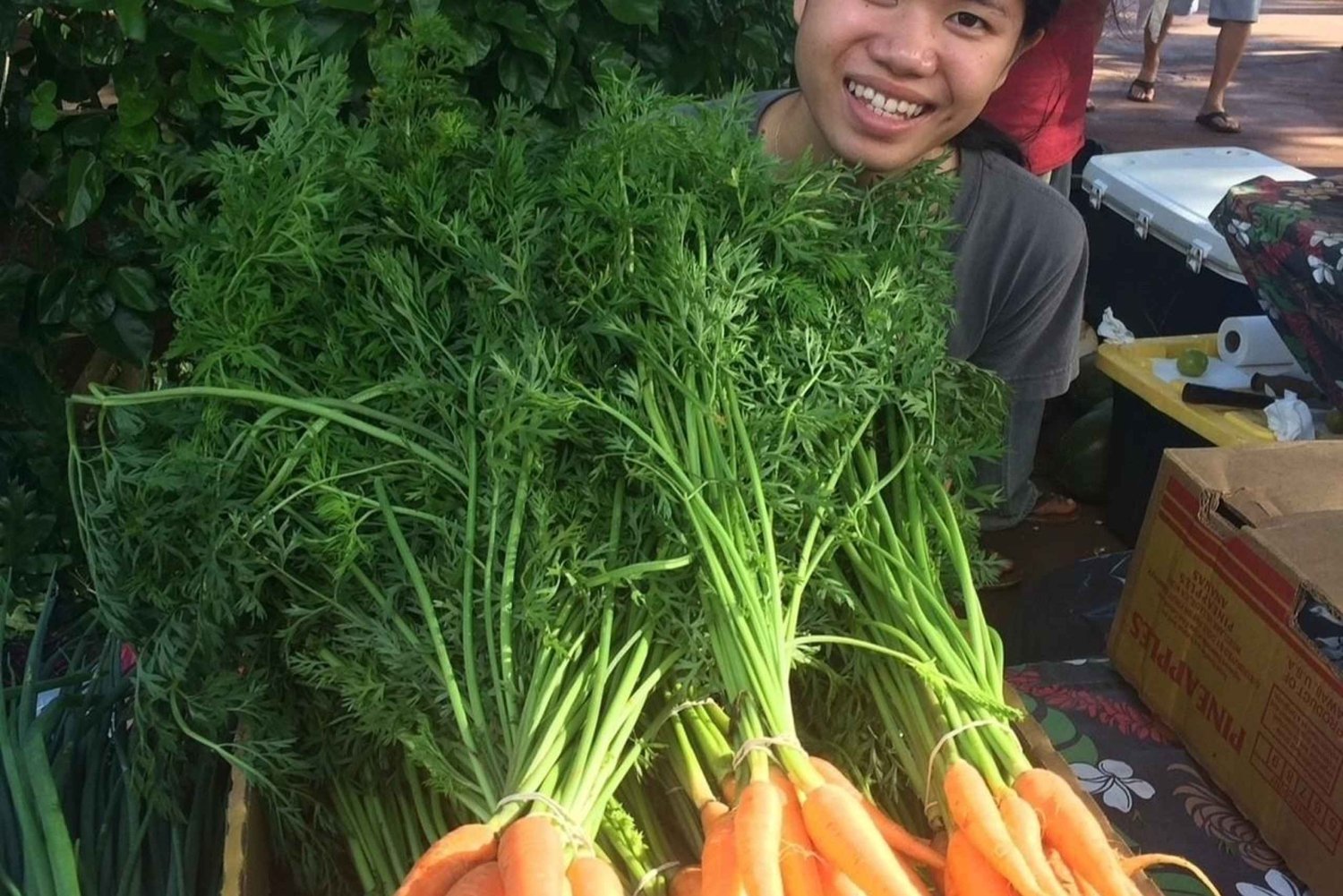 Kauai: Smaksprøver på bondemarkedet