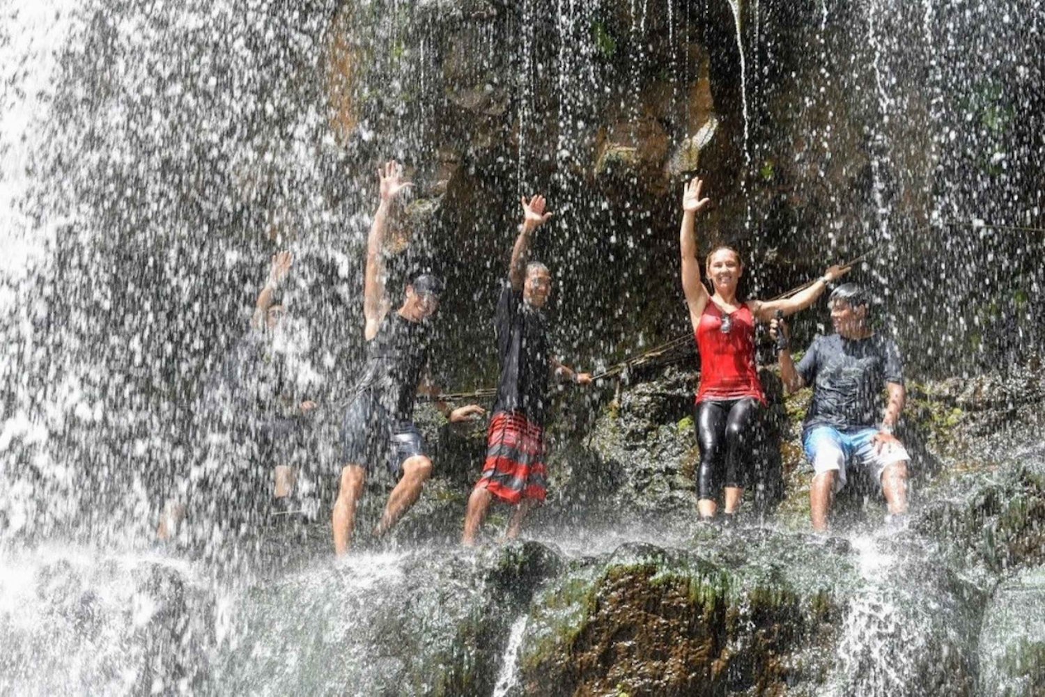 Kauai: piesza wycieczka z przewodnikiem i pływanie w wodospadzie