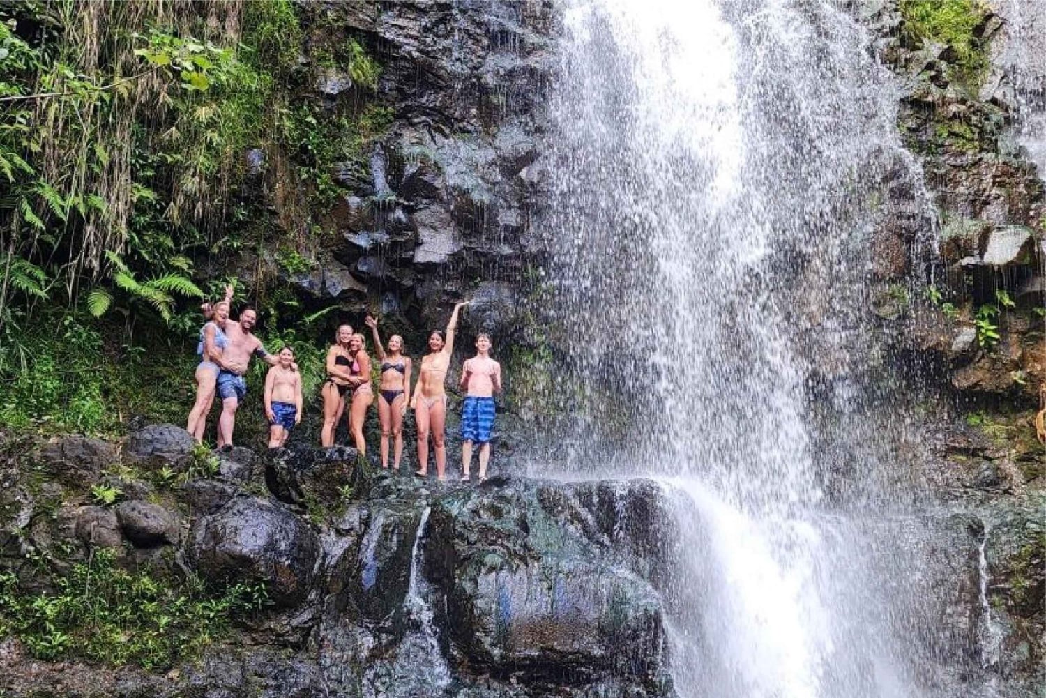 Kauai: begeleide wandeling en watervalzwemmen