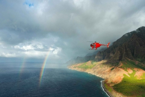 Kauai: Voo de helicóptero Hughes 500 para 4 passageiros com portas abertas