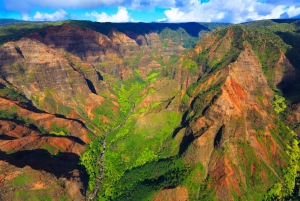Lihue : Tour panoramique en hélicoptère des points forts de l'île de Kauai