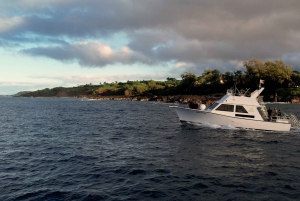 Kauai: Inmersión matinal en barco con 2 botellas para buceadores experimentados