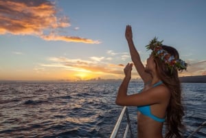 Kauai: Cruzeiro com jantar ao pôr do sol em Napali
