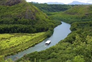 Circuit dans le nord-est de Kauai, croisière sur la rivière Fern Grotto et le phare