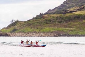 Kauai: Kanotfärd med Outrigger