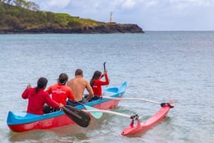 Kauai: giro in canoa con bilanciere