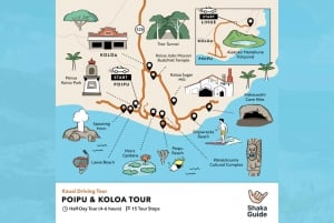 Kauai Poipu et Koloa : Guide audioguide