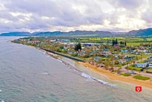 Kauai: l'isola in primo piano