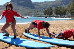 Kauai: Surf en la playa de Kalapaki