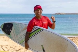 Kauai: Surfing på Kalapaki Beach